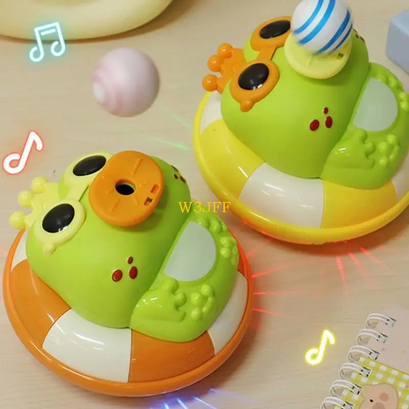 W3JF الكهربائية الدورية الفيل تهب الكرة لعبة الحسية اللعب الموسيقى انزلاق لعبة السيارة