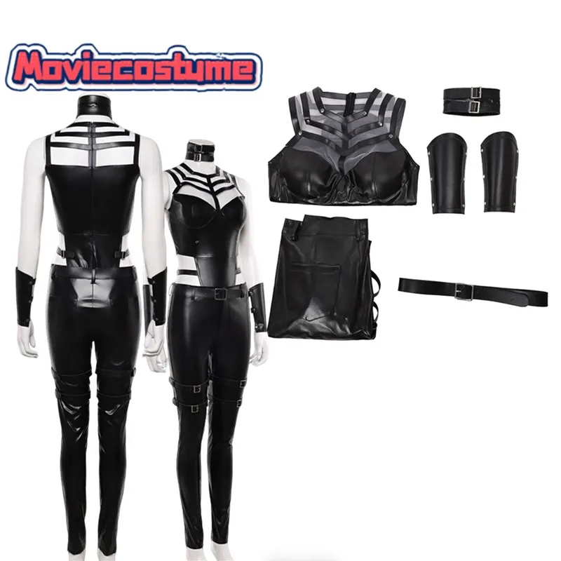 Traje de Cosplay de Sindel, Pantalones de Disfraz de Mortal Kombat, Disfraz de Fantasía para Adultos, Muñequeras, Cinturón, Disfraz para Halloween, Carnaval y Fiestas