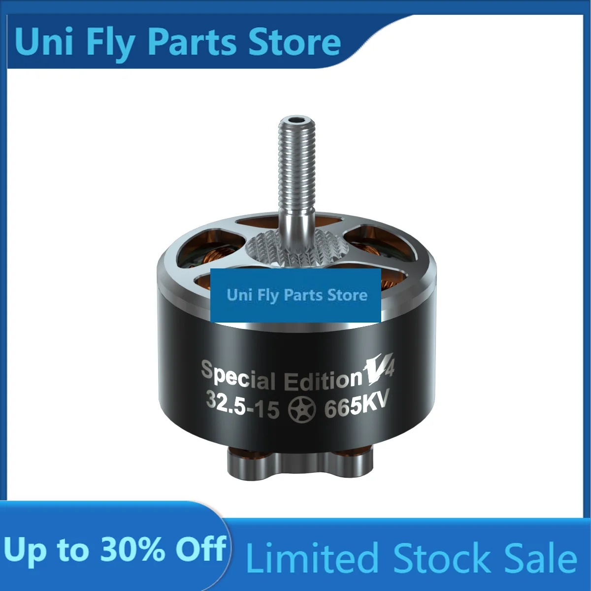 BrotherHobby Special Edition 32.5-15 V4 Brushless Motor | High-Torque Racing Power System | 665KV Extreme Efficiency for F