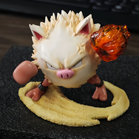 Hot 7cm Pokemon Action Figure Play Wild Hot Monkey Anime Figures Gk Cute Figurins Model Statue Ornament Toys Custom Kids Gifts