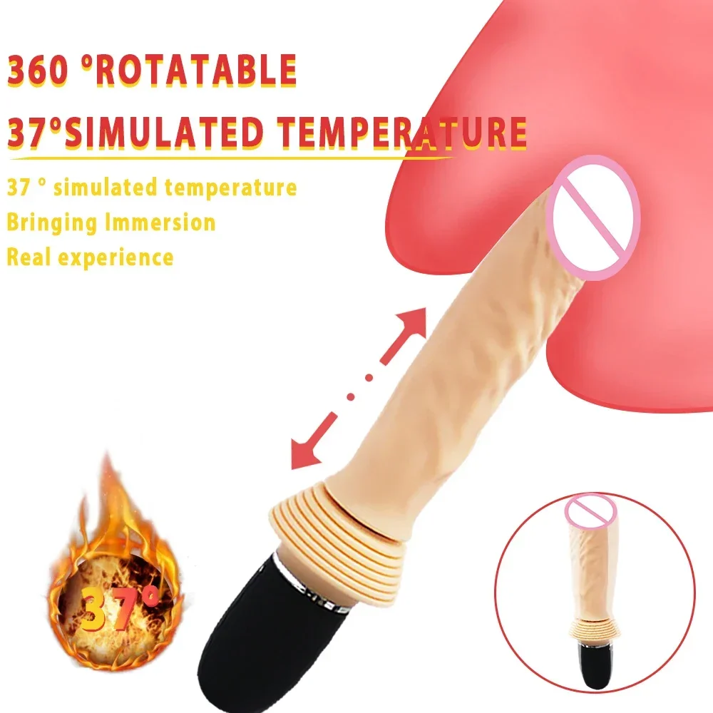 

Sex Machine Telescopic Dildo Vibrator Automatic Up Down Massager Female Masturbation G Spot Thrusting Retractable Vaginal Toy