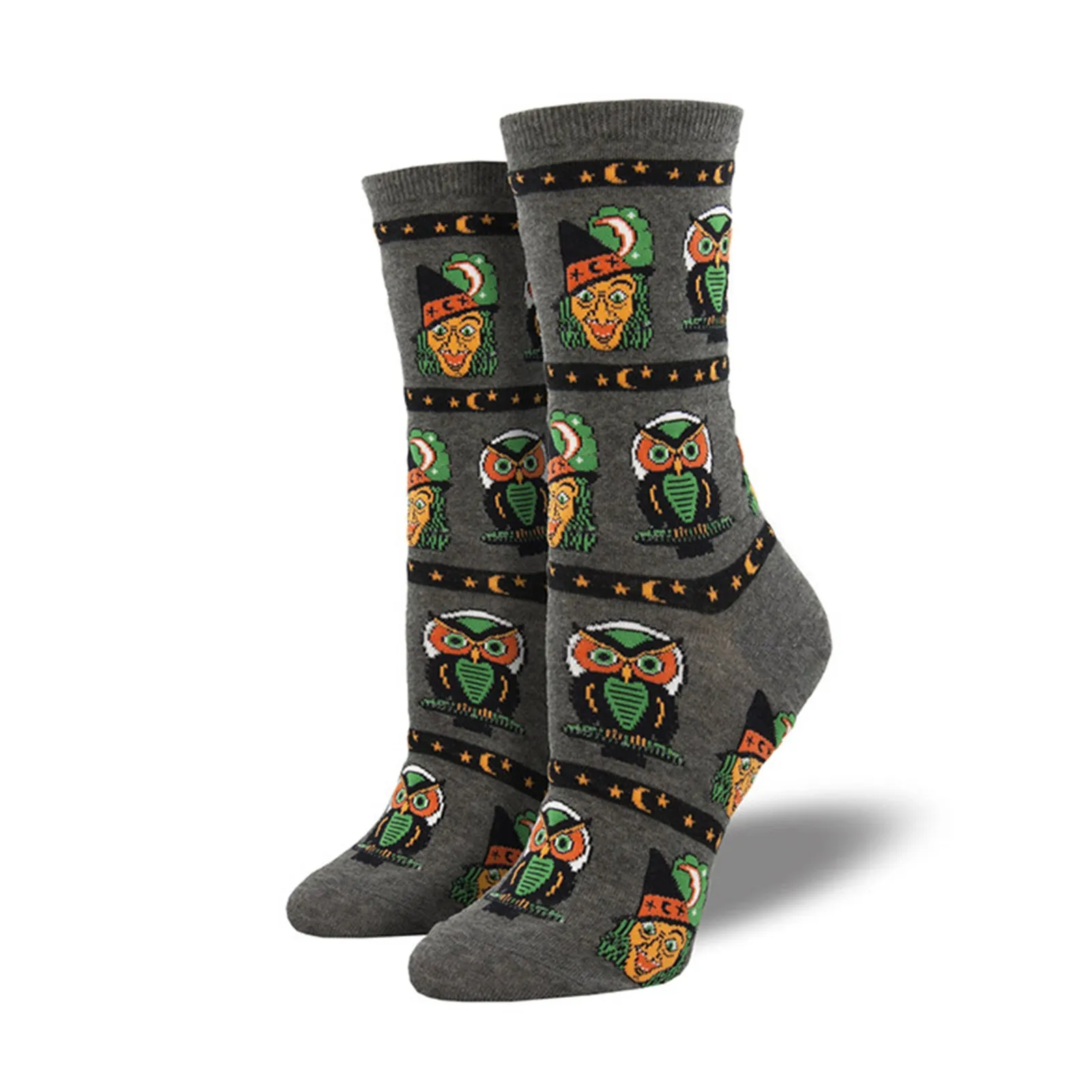 Halloween Creative Funny Jacquard Mandarin Duck Cotton Socks Medium Sleeve Socks Girls Slipper Socks Size 1