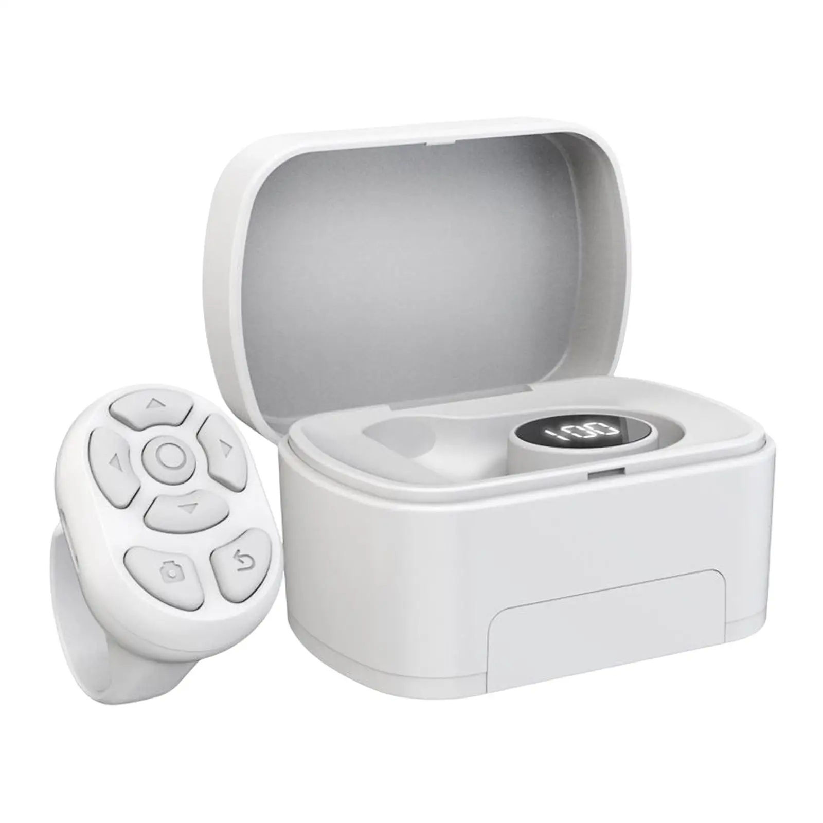 Ring Remote Control Bluetooth 10 Meter Remote Control Remote Control Page for Cell Phone Tablet Selfie Button Camera Shutter