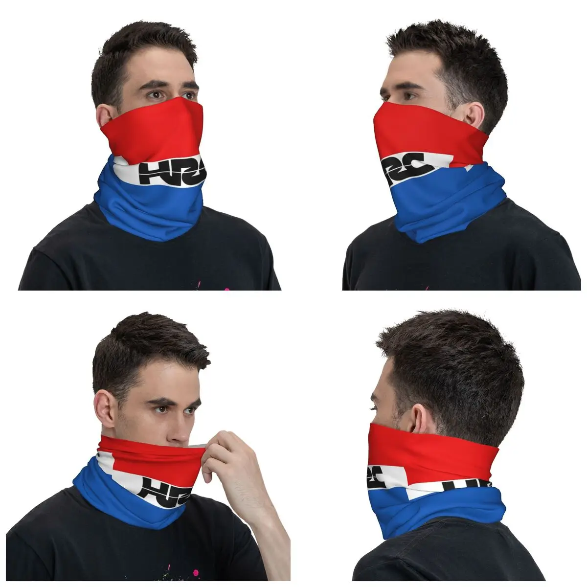 Motorcycle Motor Bandana Neck Cover Printed Racing Mask Scarf Warm Balaclava Riding for Men Women Adult Winter