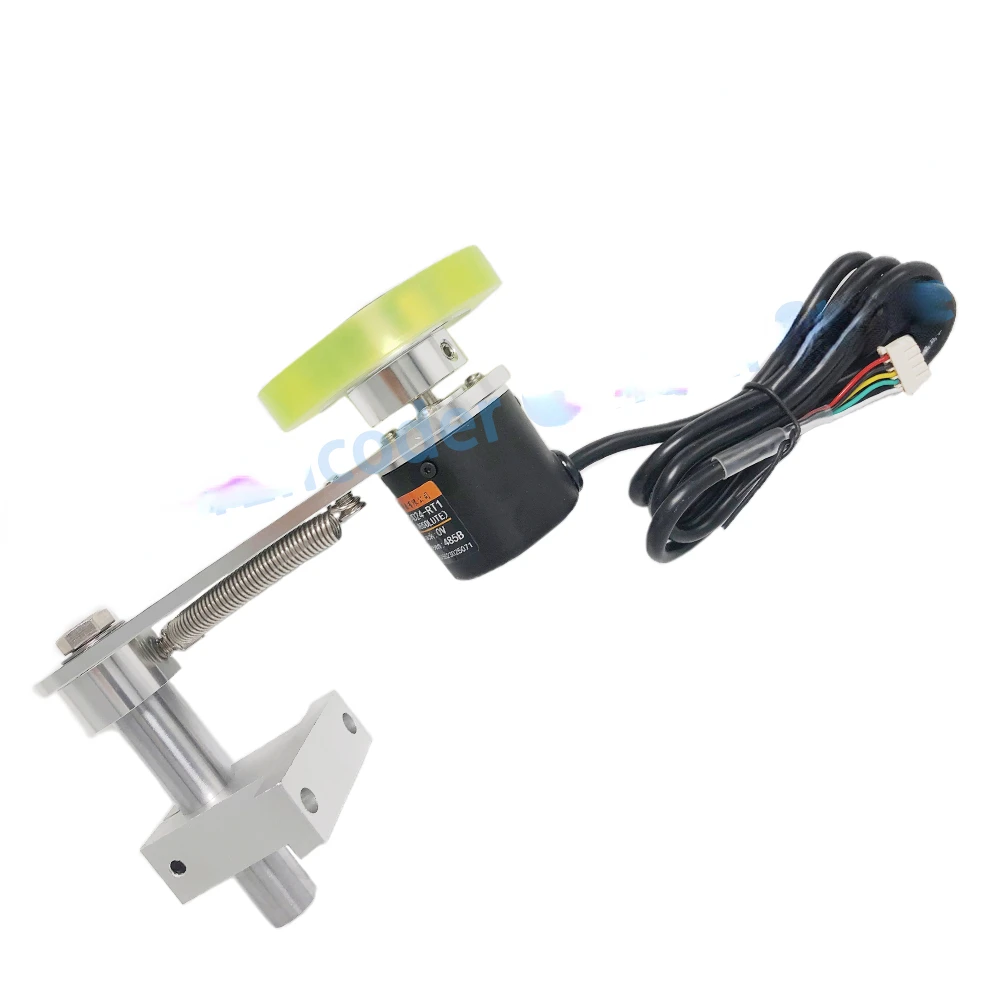 Hoge Kwaliteit Rotary Encoder Wiel Teller Meter Meten Unit 1Mm Antislip Wiel Beugel Roterende Encoder Lengte Meten sensor
