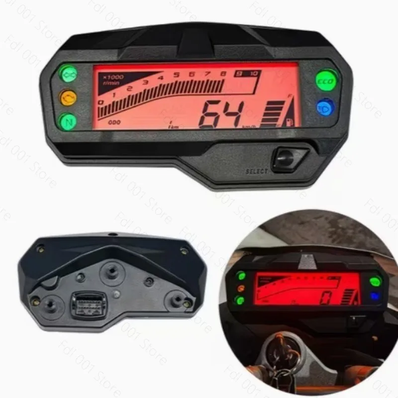 LCD Speedometer Odometer Fuel Gauge For Yamaha FZ16 Fazer FZ‑S V2 FZ 2.0