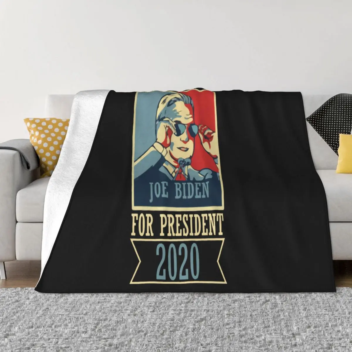 Joe Biden For President 2020 Unisex New Streetwear Leisure Print Geek On Sale Low Price Female Cool Any Logo Throw Blanket