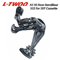 LTWOO A5 9s Rear Derailleur, 3x9speed Compatible with 50T Cassette, ALIVIO / ACERA