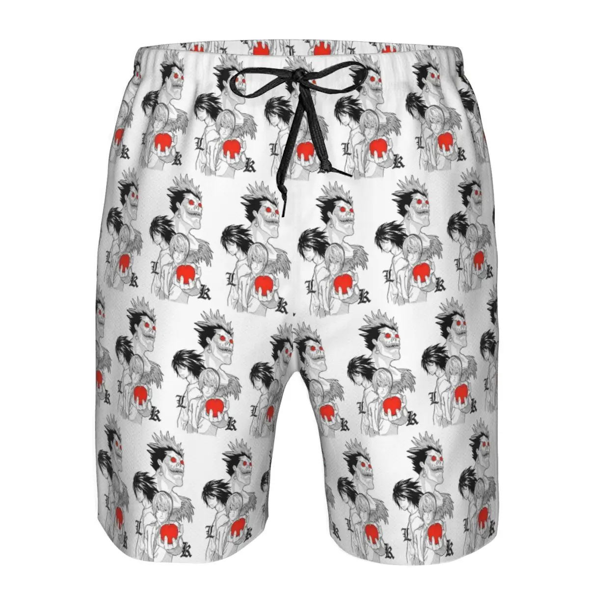 Death Book Death Note Anime Trunks Beach Board Shorts Casual Quick Dry Swim Summer Men Pants