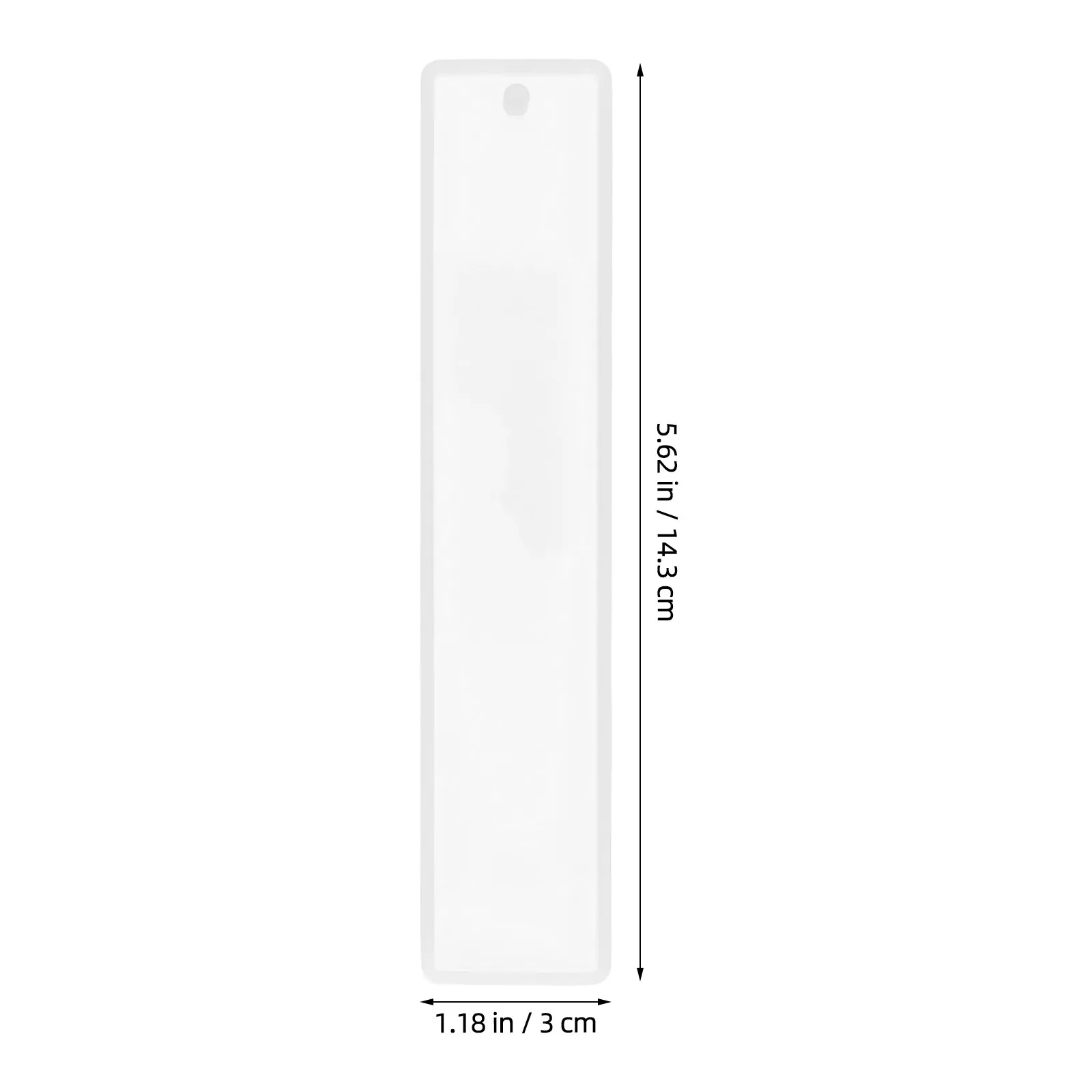 20Pcs Silicone Bookmark Molds Rectangle Resin Mold for Epoxy Casting Easy Release Reusable Craft Supplies Bookmark Mould - view 5