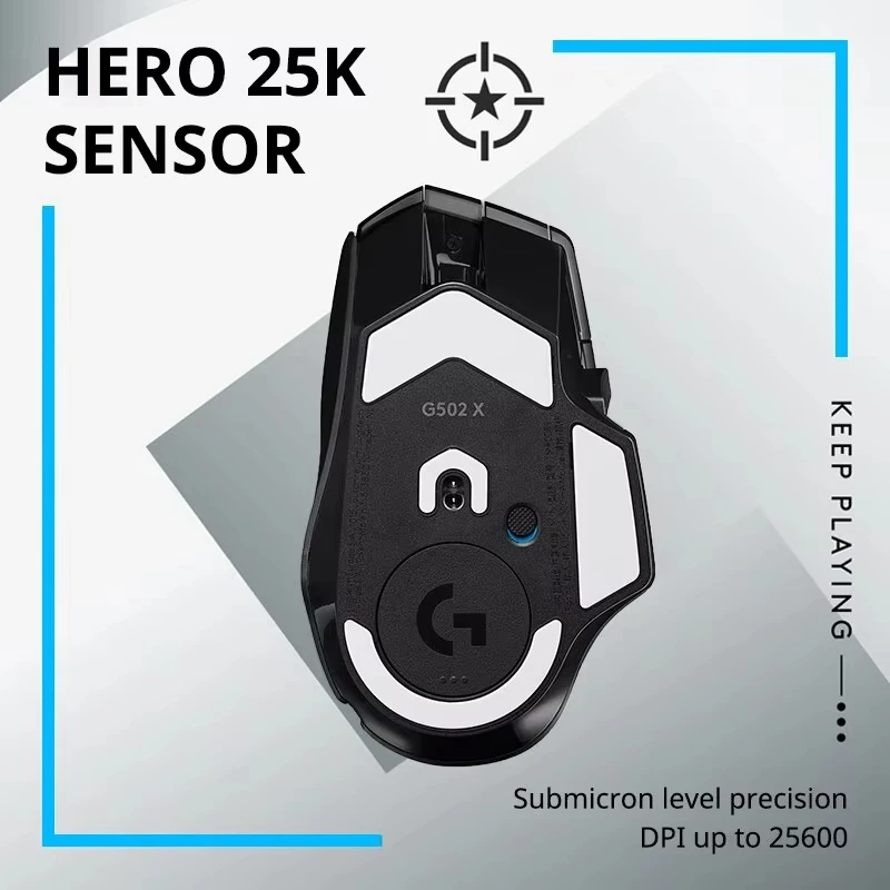 Logitech G502X Gaming Mouse Wireless Mouse Recommended for Professional Computer Ga
