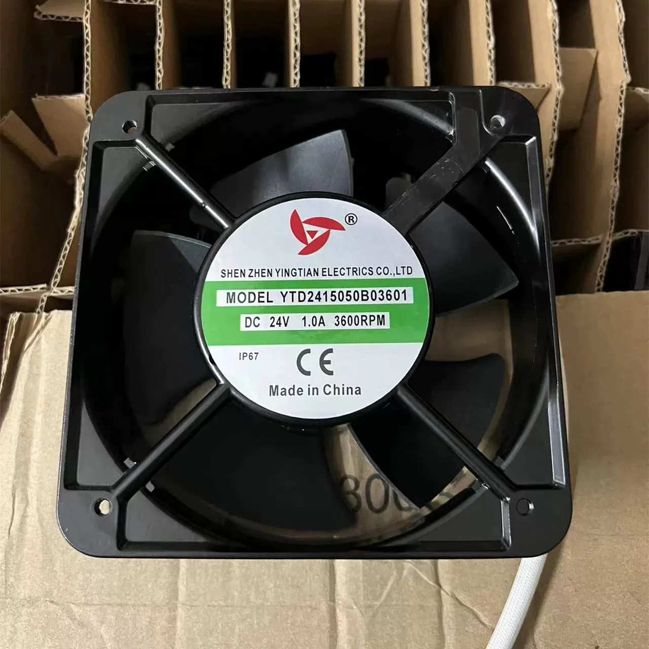

YTD2415050B03601 DC 24V 1.0A 150x150x50mm Cooling Fan