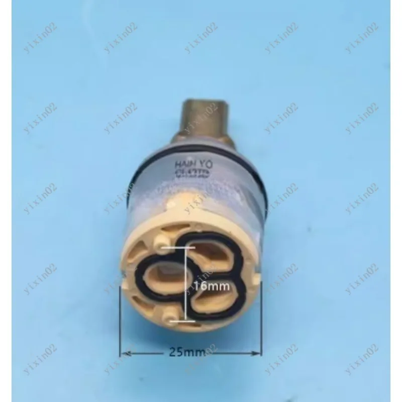 GL12TD Ceramic Cartridge Dual Temperature Mixer 25mm Diameter Flat Base for Daily Use