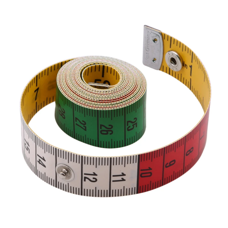 High Quality Double Scale Ruler Soft Tape Measure Flexible Rulers Body Sewing Tailor Cloth Ruler Sewing Accessories