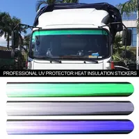 Car Sun Shade Front Windshield Sunshade Protector Solar Window Tint Film Heat Insulation Color Changing Film Universal 20X150cm