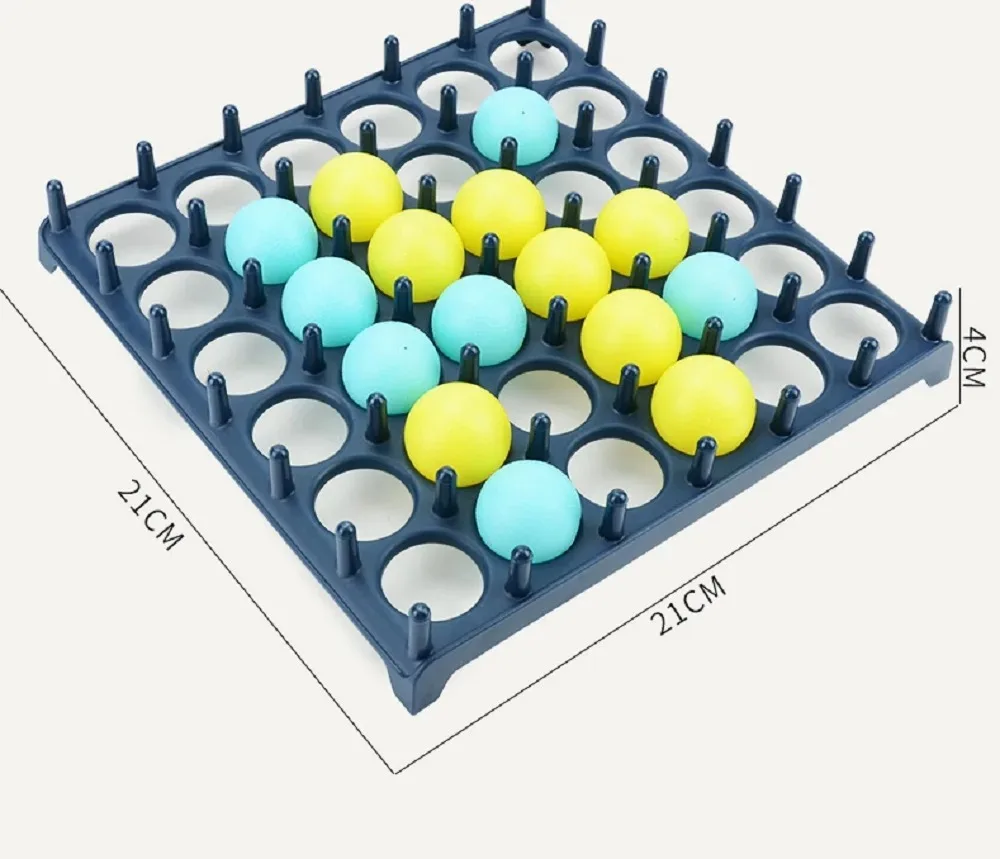 Wurfball Bounce Ball Bounce Spiel Brettspiel Stressabbau Wurfball Spielzeug Weihnachten Geburtstagsgeschenk für Kinder
