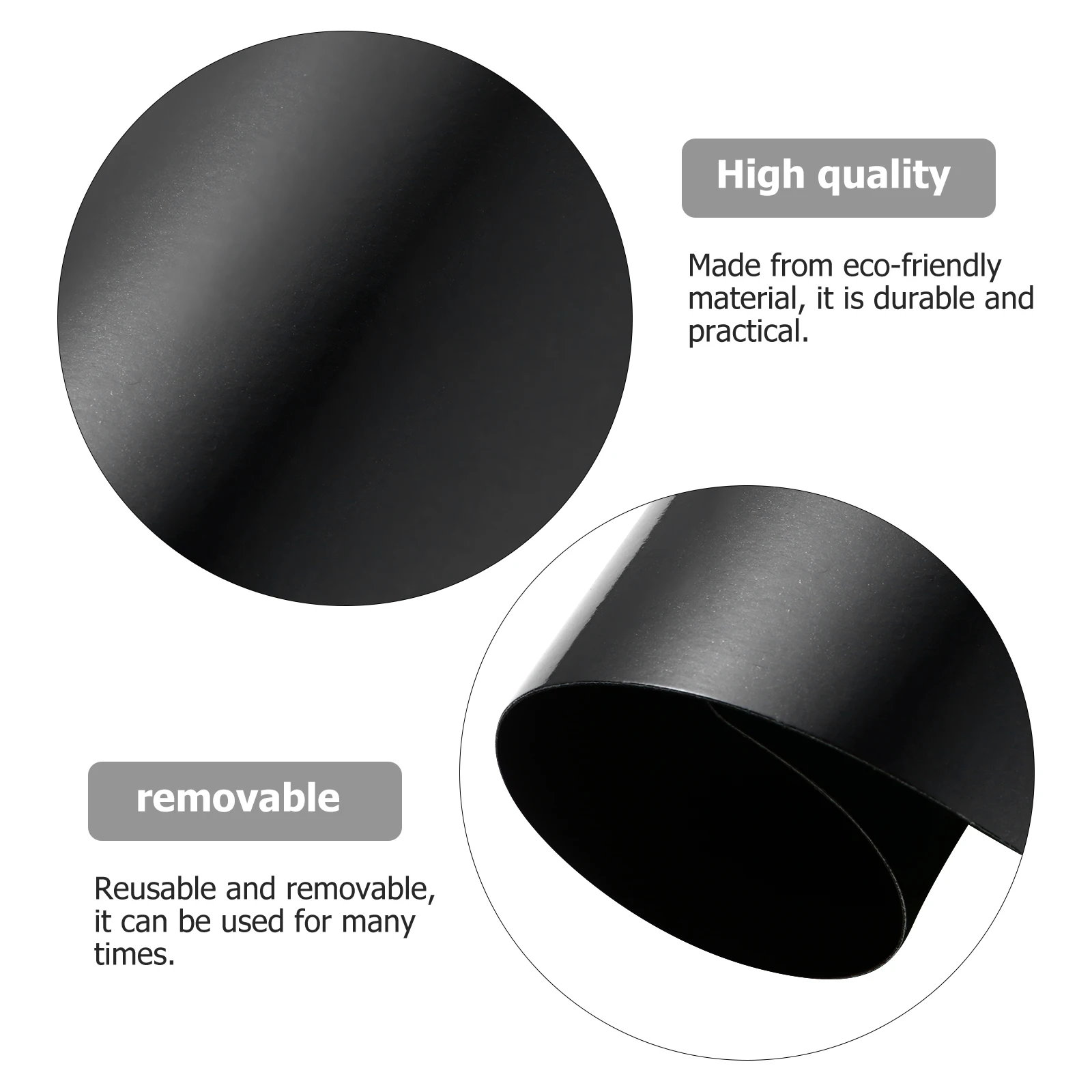 

Fridge Notepad Chalkboard Blackboard for Environmental Protection Rubber Planner Refrigerator Office