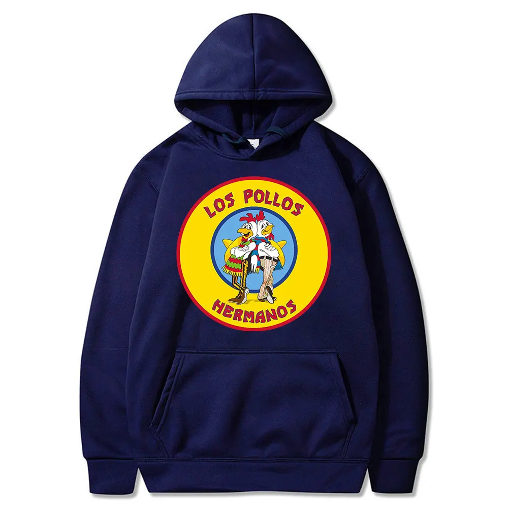 Los Pollos Hermanos Chicken Brothers Print Hoodies Autumn Tracksuit Man Women Sweatshirt Unisex Streetwear Casual Pullover Hoody