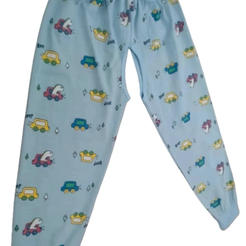 

Брюки для взрослых и детей больших размеров со средней талией и открытой промежностью, леггинсы из чистого хлопка с мультяшным принтом, ABDL, подарок унисекс, весна-осень, домашние штаны