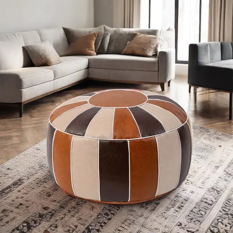 Garden Lounger Cushions Ground Round Sofa Sitting Cushion Living Room Decoration Seat Cushion Outdoor Leather Aesthetic Cushions