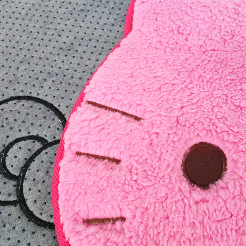 50*60cm Hello Kitty Bath Mat Anti Slip Bathroom Rug Cartoon Anime Bedroom Plush Rug Living Room Cute Floor Mat DoormatDecoration