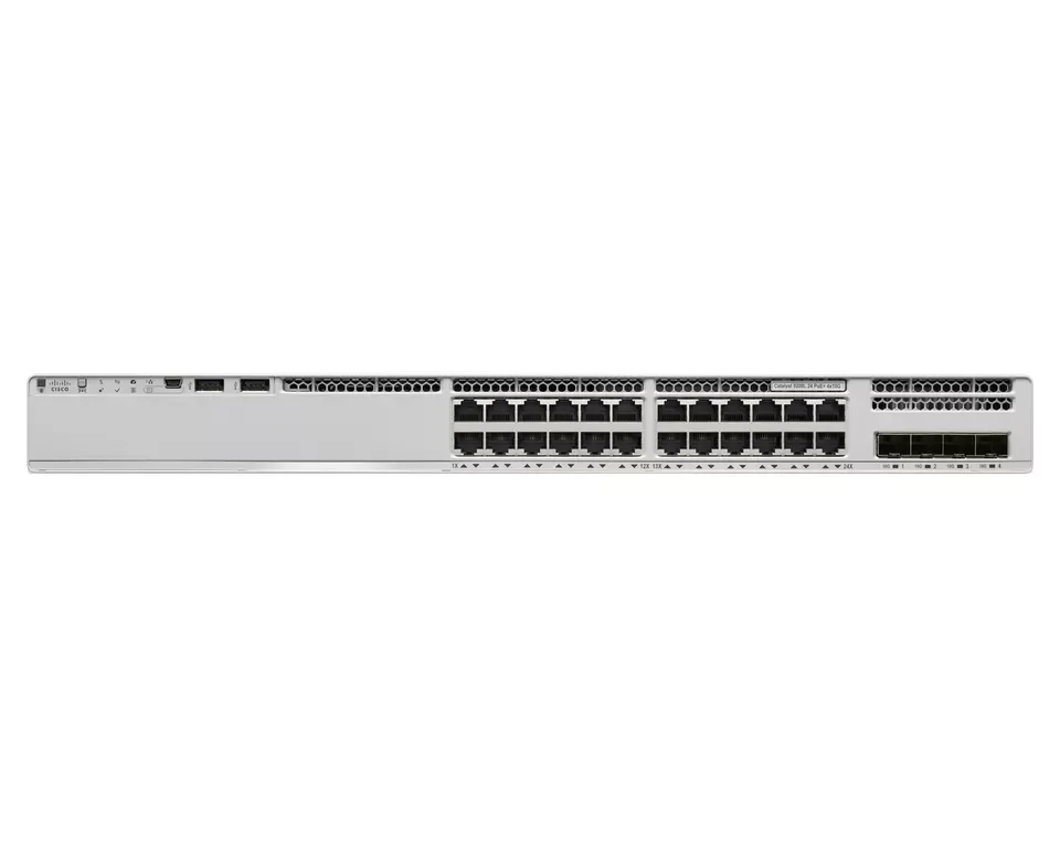 C9200L-48P-4G-E Network Switch with POE Stackable SNMP QoS and USB Printer Sharing Function C9200L-48P-4G-E Model