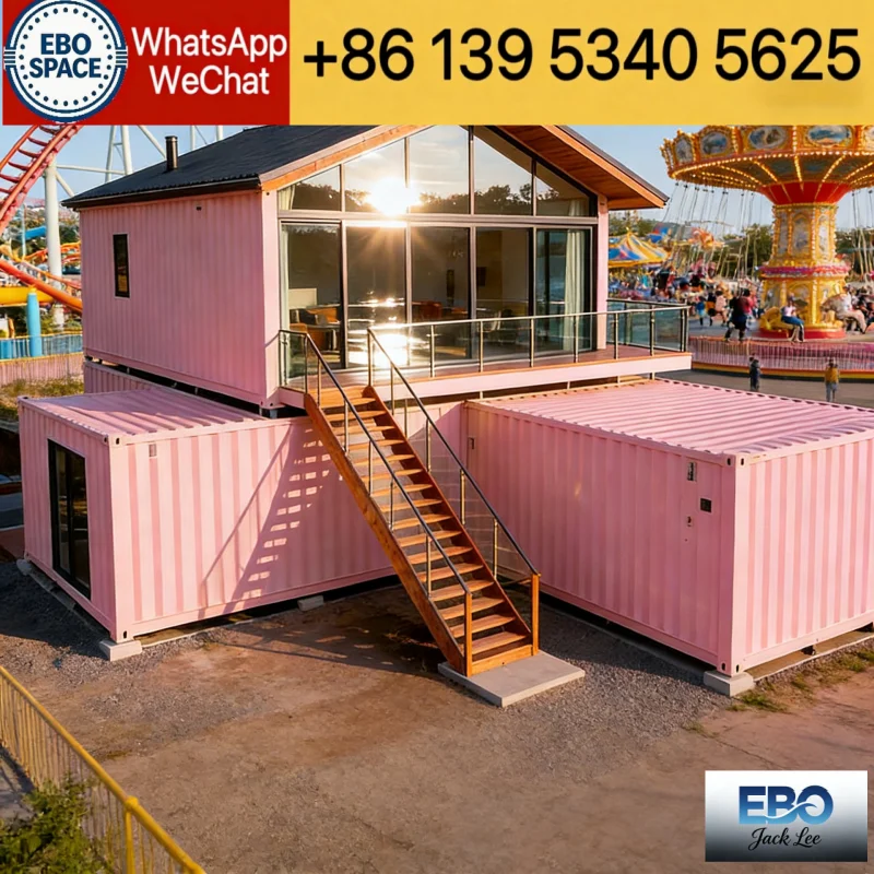 OEM Custom Expandable Container House Factory Build Fast Setup for Resort Villa Projects