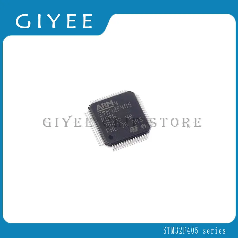 STM32F405RGT6 LQFP164  STM32F405VGT6 LQFP100 STM32F405ZGT6 LQFP144 STM32F405RGT7 LQFP64 32-bit microcontroller MCU