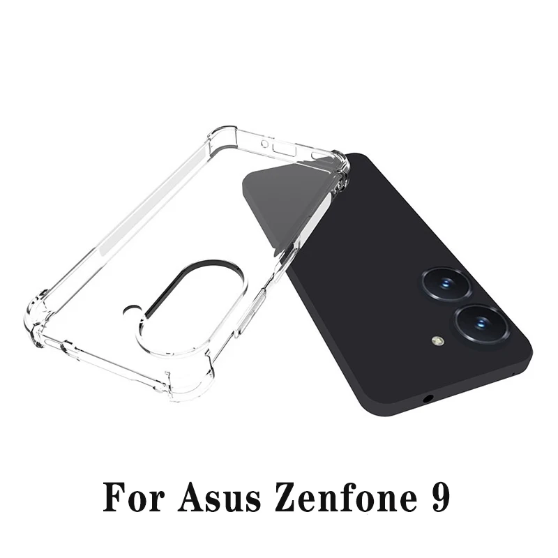 For Asus Zenfone 9 AI2202 Case Air Cushion Shockproof Airbag Clear Silicone TPU Back Cover Case for Asus Zenfone 9 9Z Zenfone9