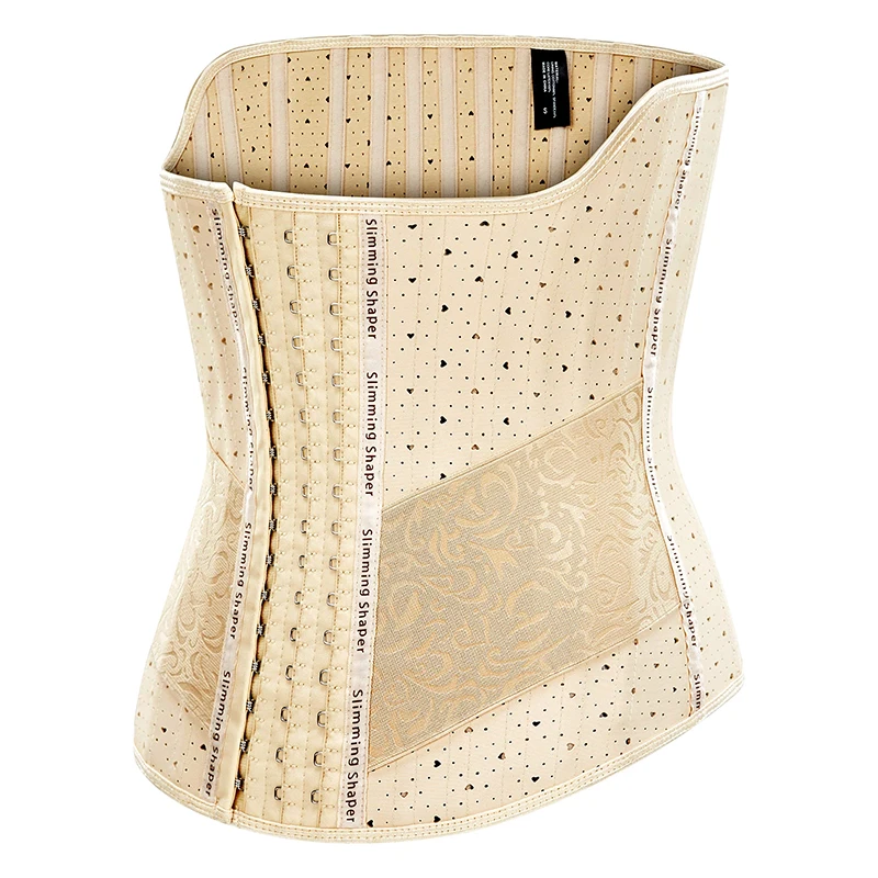 Slimming Sheath Waist Trainer Corset Firm Latex Shapewear 25 Steel Bones Body Shaper Modeling Strap Fajas Colombian Girdles Belt