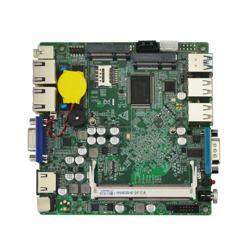 EIP 2120 Low Power Embedded Onboard J1900 Industrial Control Server Motherboard DDR3 New Single Channel Integrated Graphics