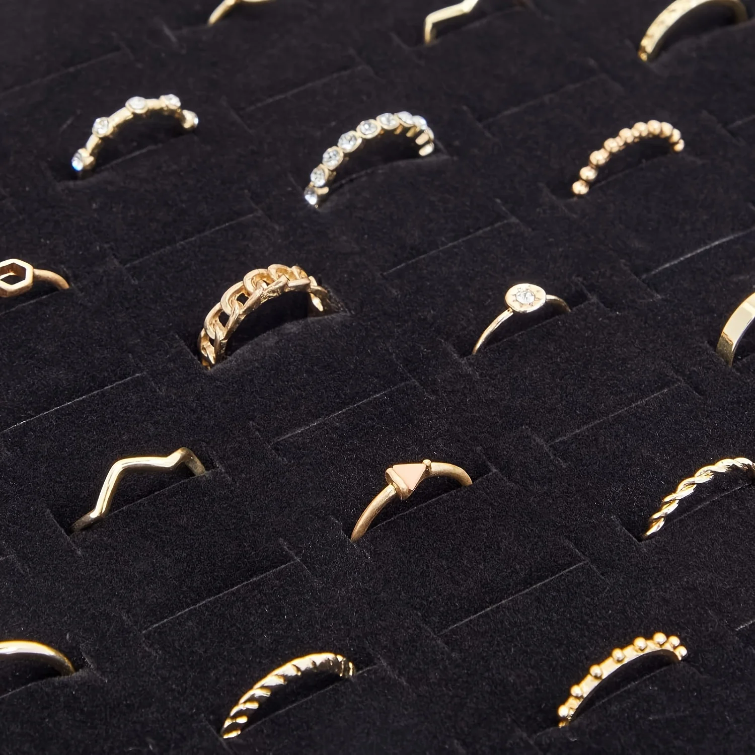 2 Stück Ringaufbewahrungsboxen, zum Aufbewahren und Präsentieren von Schmuck, Schmuckaufbewahrungsbox – Detail 2