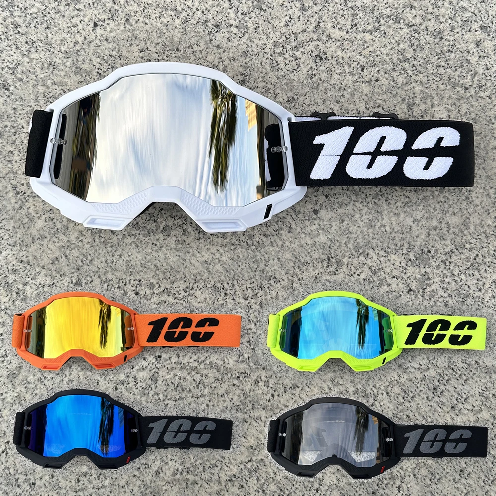 

100 Motocross Goggles HD Lens Men Motorcycle Eyeglasses Riding Glasses Women Moto MX MTB Glasses Dirt Bike Accessories