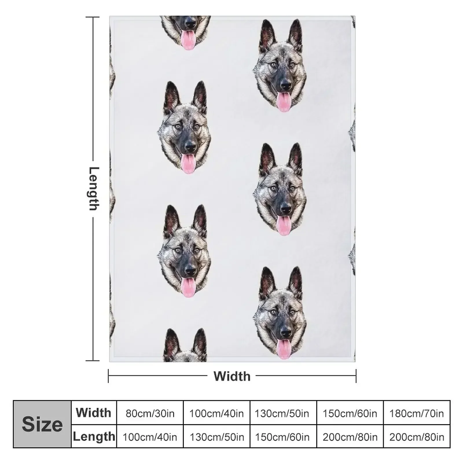 Norwegian Elkhound Throw Blanket Soft Beds Sofa Throw Luxury St Giant Sofa Blankets