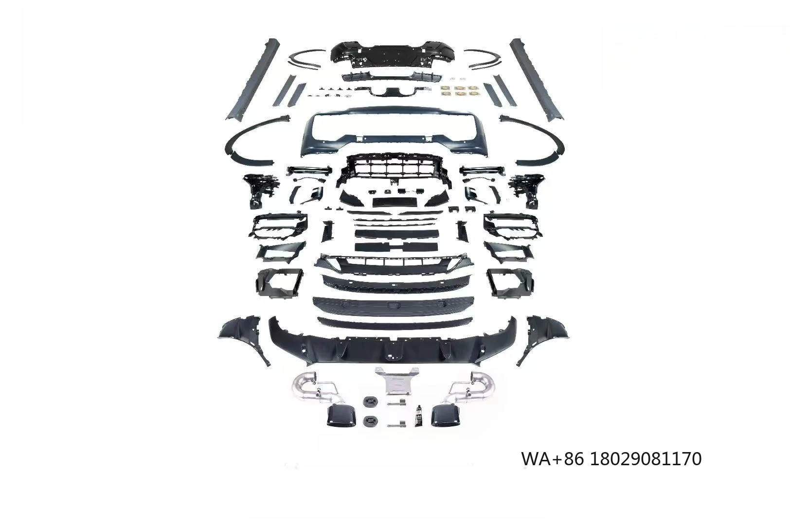 

For Suitable f 18-23 Models 9Y0.1 Old to New 2024 Turbo GT Surround Kit