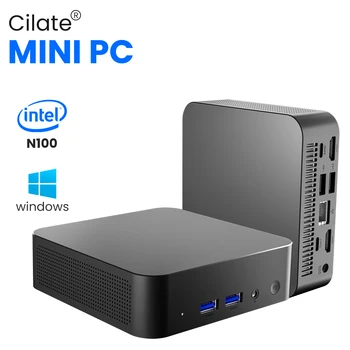 כושל m610 מיני מחשב intel alder אגם n100 חלונות 11 pro מיני PC משחקים ddr4 16 גרם 512gb ssd nvme m2 wifi5 bt4 חלונות