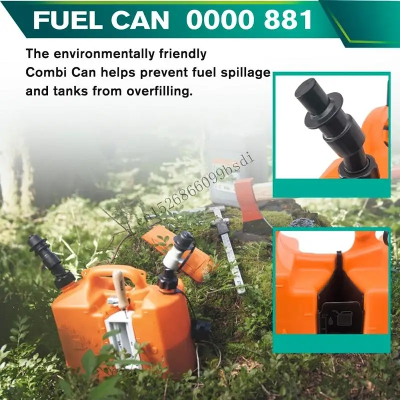 

Комбинированная банка с угольным маслом 11UA двойного назначения емкостью 5 л + 2 л с насадками для садового оборудования