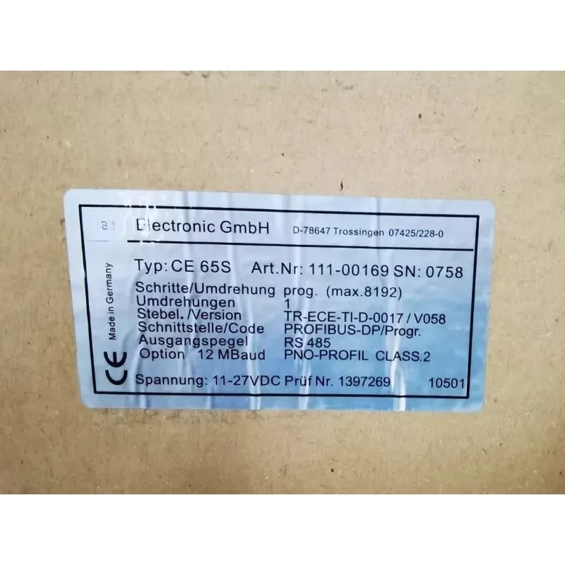 Encoder CE 65S 111-00169 – Inquiries welcome.