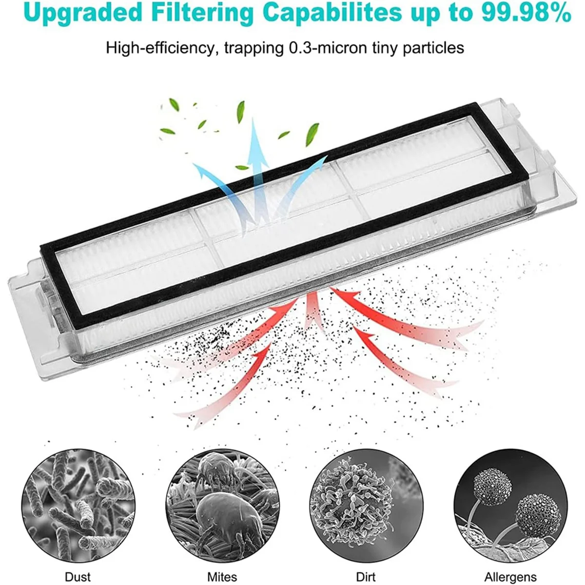 AT77 For Xiaomi Roborock S5 Max S6 Max S6 Pure S6 MaxV S50 S51 S55 S60 S65 S5 S6 Vacuum Cleaner Main Side Brush HEPA Filter