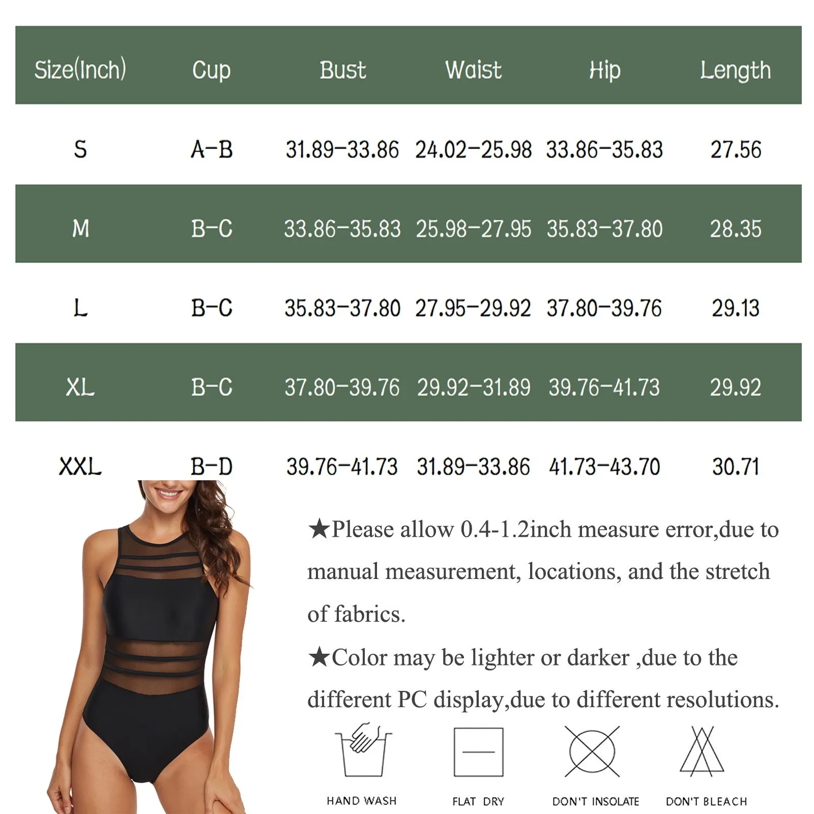 ชุดว่ายน้ำชิ้นเดียวของผู้หญิงชุดว่ายน้ำ2024เซ็กซี่แบบเปิดหลังคอกลมเอวสูงสีทึบแบบต่อกันชุดว่ายน้ำชิ้นเดียว