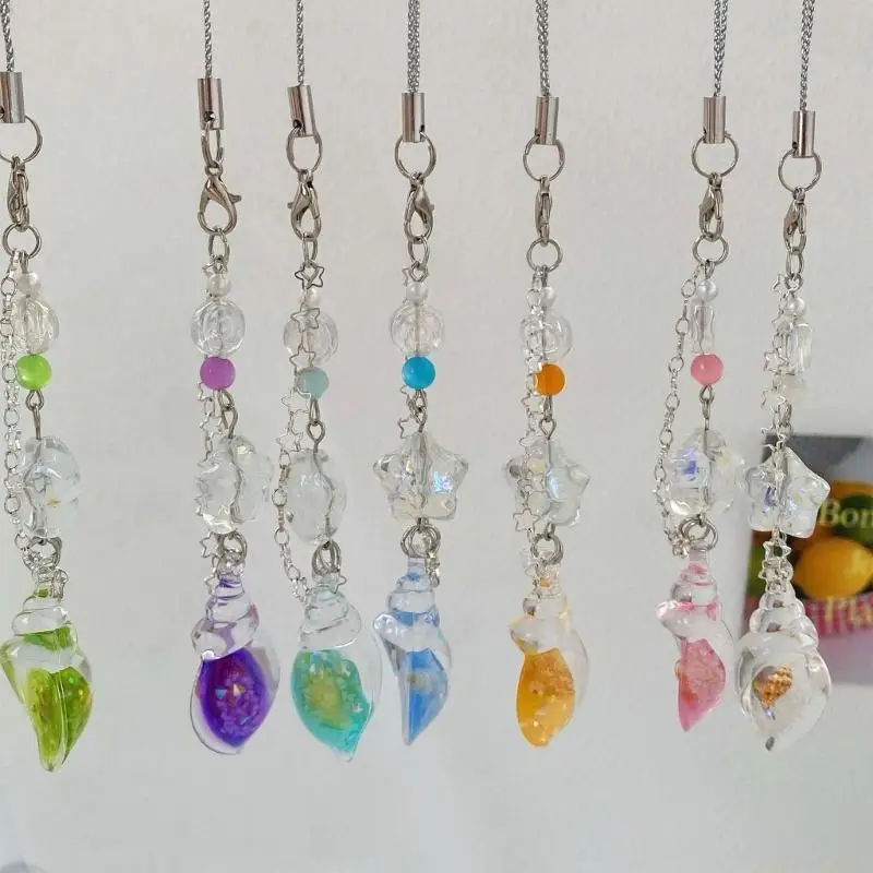 31BF Realistic Phone Charm Keychain Ocean Creature Design Sturdy Accessory