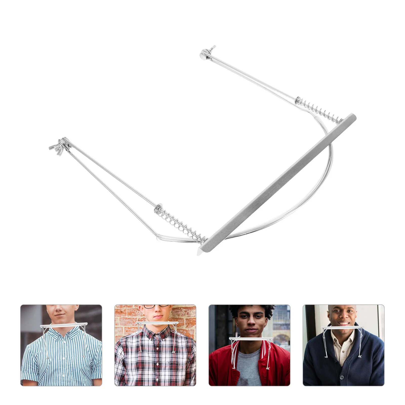 

Harmonica Stand Neck Holder for Player Bracket Accessories Metal Convenient Clip