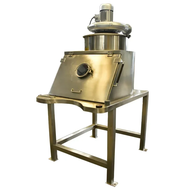 automatic dust-free feeding station dust-free feeding powder screen