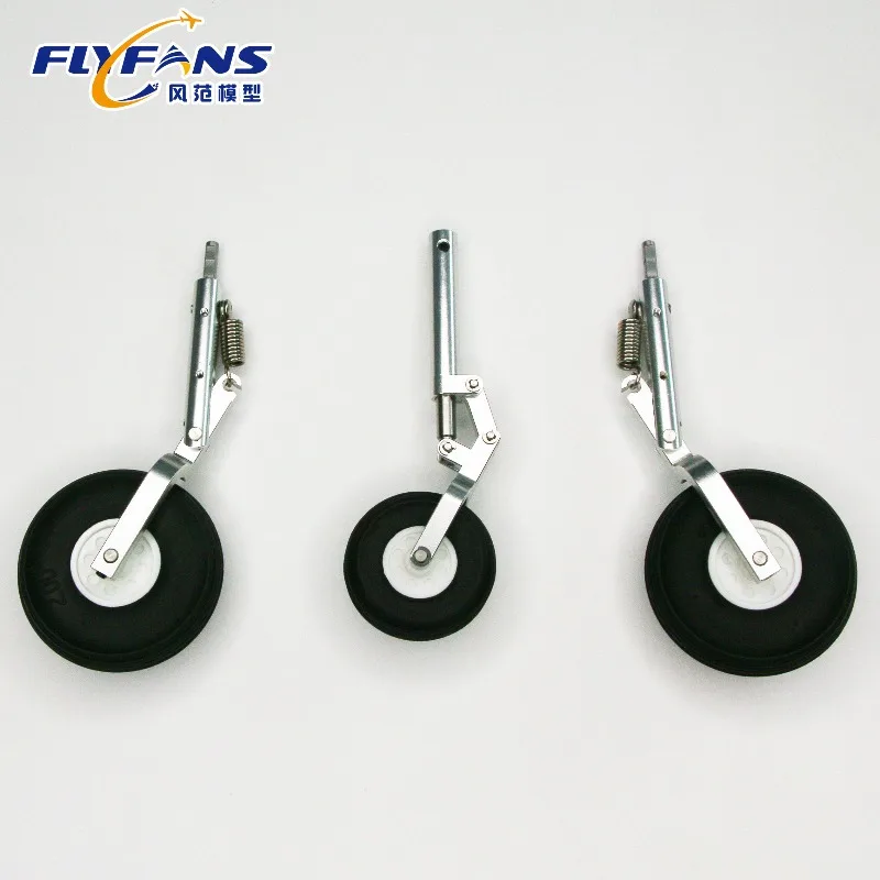 For Flyfans L-39 64mm EDF Trainer Jet Retractable Landing Gear Set Worm Gear, RC Airplane Replacement Parts