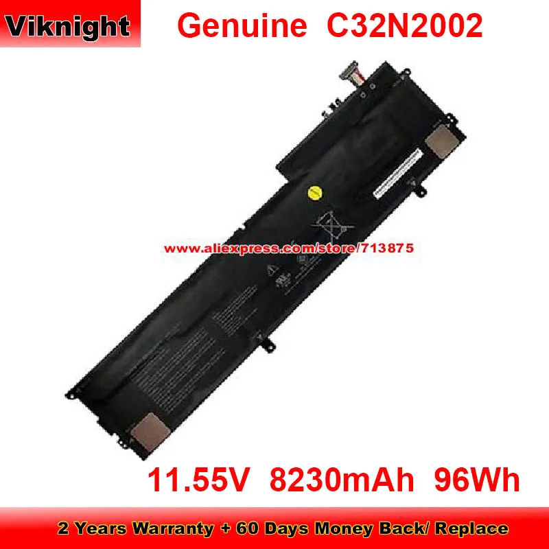 Genuine C42N2008 Battery 3ICP7/54/64-2 for Asus ZenBook Flip 15 UX535LI UX564EH-EZ004T Pro 15 UX535 UX564PH 11.55V 8230mAh 96Wh