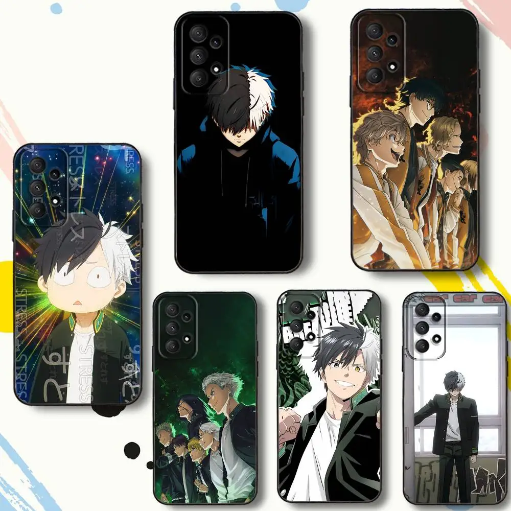 

Sakura W-Wind B-Breaker Phone Case For Samsung Galaxy A 80,72,73,91,53,22,51,52,5G,Plus,J,Note Soft Black Cover