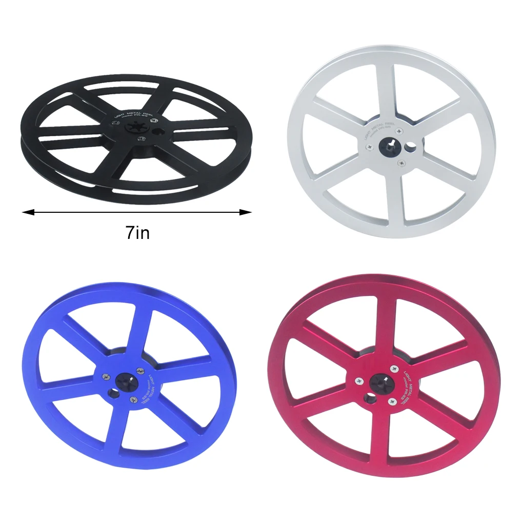 Práctico carrete de cinta de repuesto para máquinas de carrete a carrete que reemplazan carrete dañado al reproductor de carrete