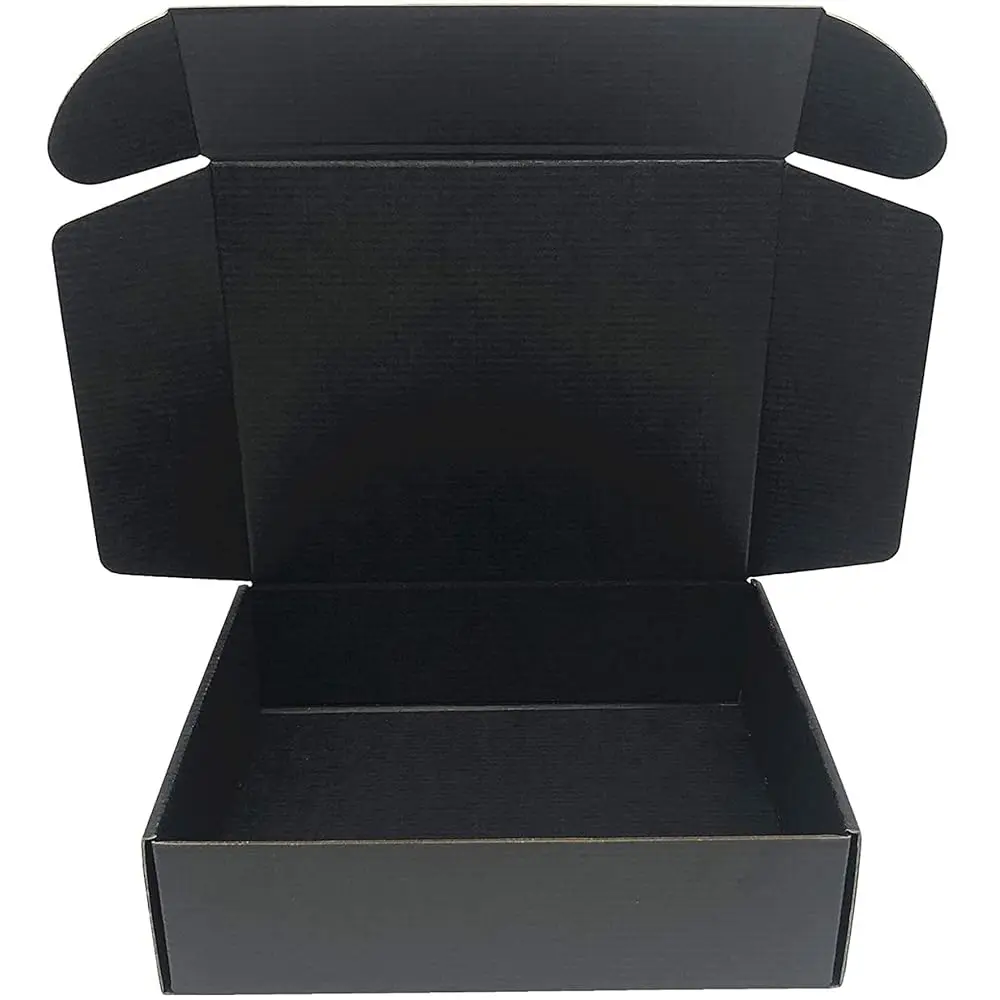 

Черные картонные коробки для доставки 15,7x11,8x3,1 дюйма, гофрированные упаковочные коробки для хранения, 15 штук (внутренний размер: 15,2 x 11,6 x 3 дюйма)