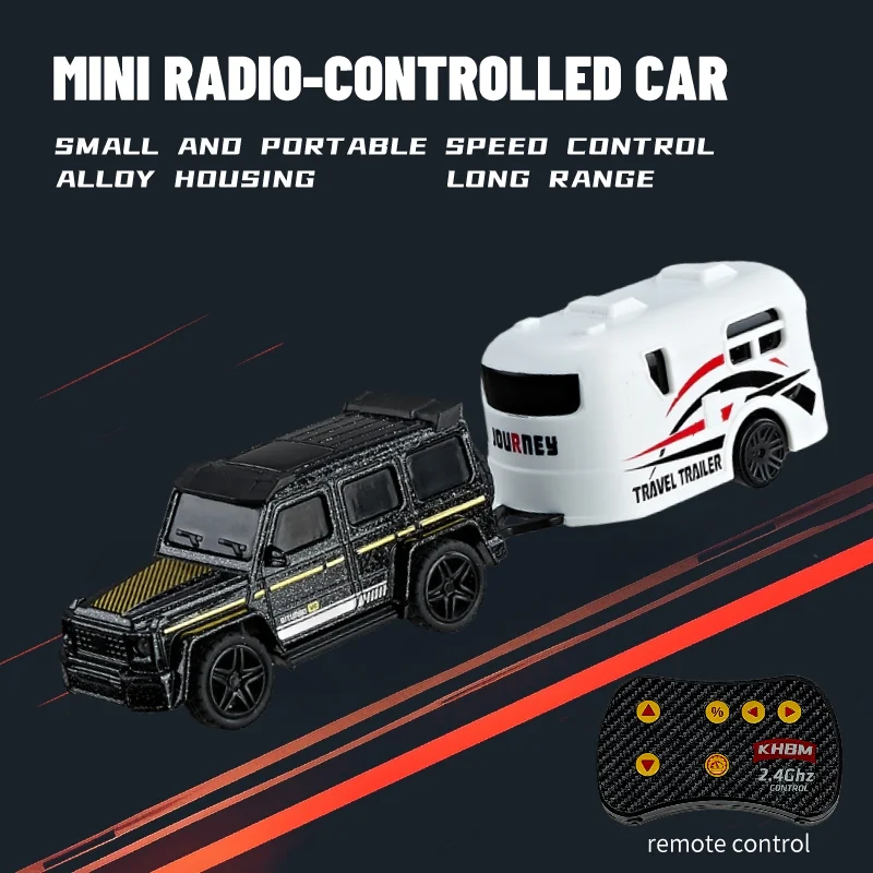 Neues RC-Auto, MINI-Legierung, 1/64 ferngesteuertes Auto, bequem zu tragen, 60 Minuten Arbeitszeit, Kindergeschenke, elektronisches Spielzeug