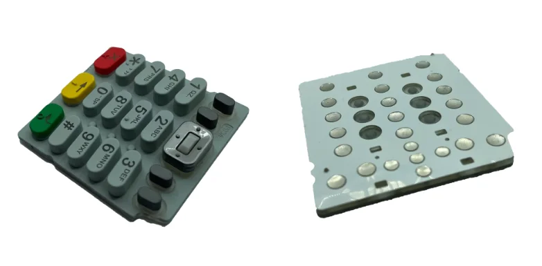 Silicone Keyboard for Verifone VX675 POS Terminal Replacement Parts Rubber Keypad  Payment Processing Machines
